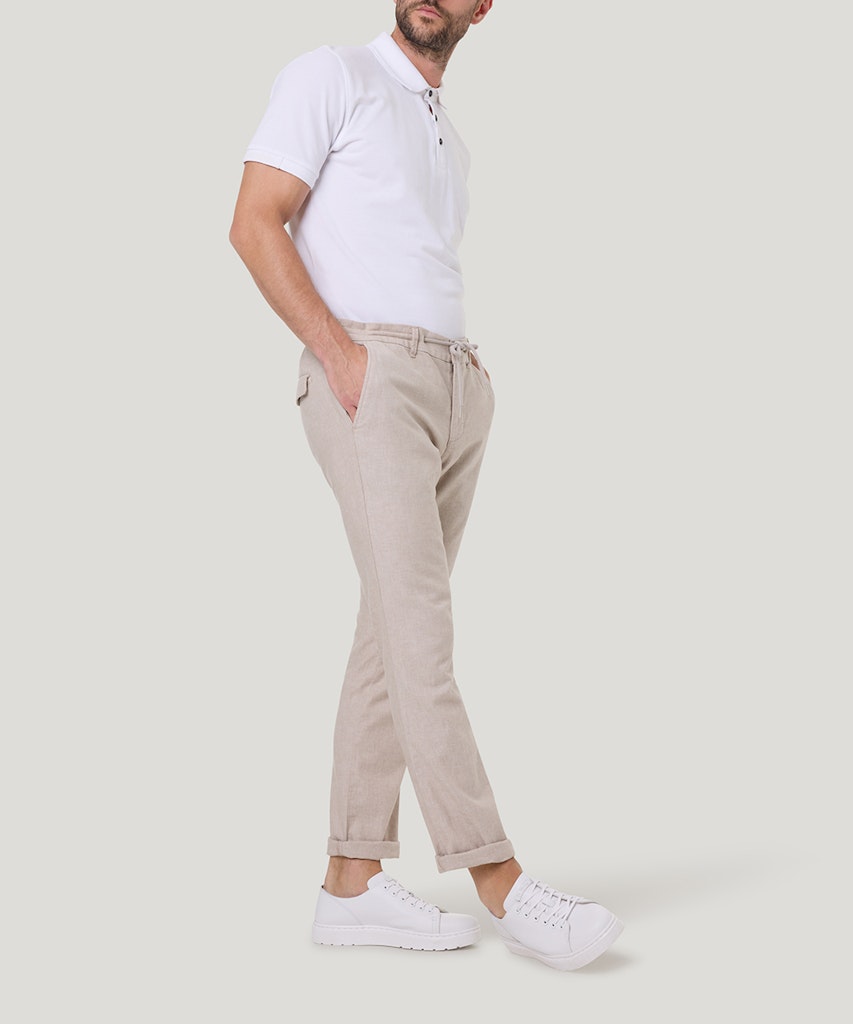 Pioneer Herren Jeans Oatmeal