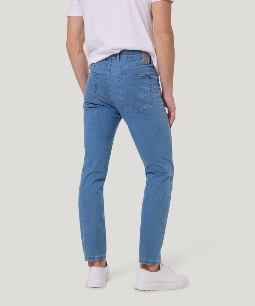 Pioneer Herren Jeans Light Blue