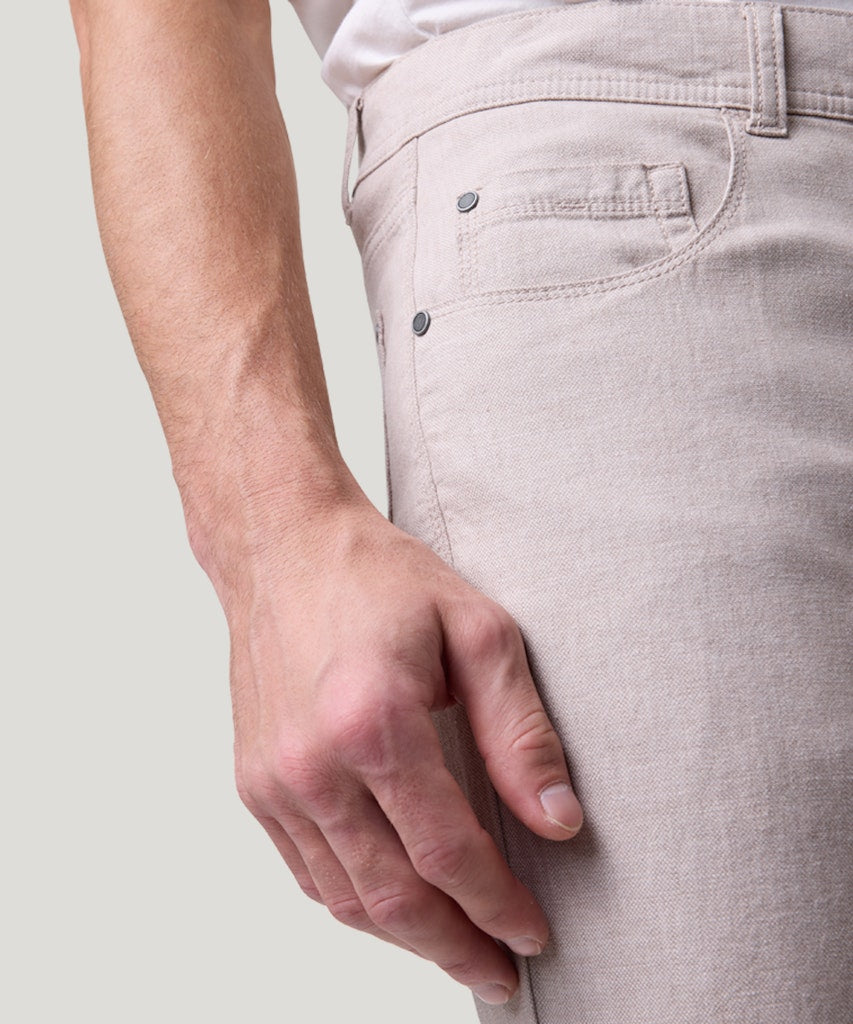Pioneer Herren Hosen Oatmeal