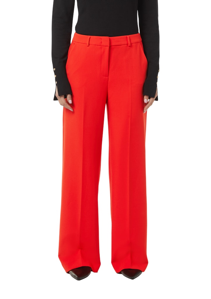 Comma Damen Hosen Red