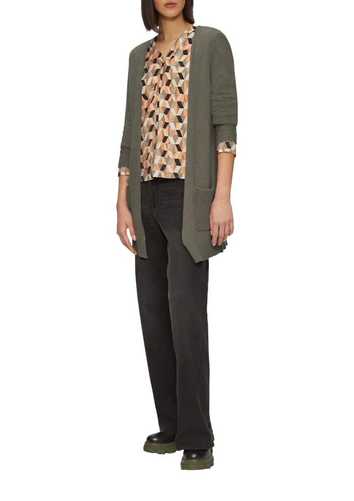 S. Oliver red Damen Strickjacken Brown