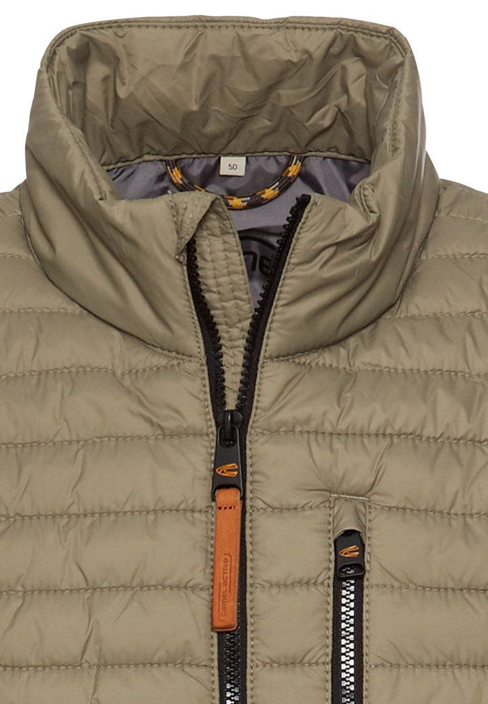 Camel active Herren Westen Khaki