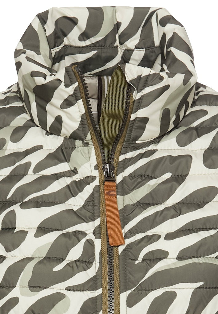 Camel active Damen Outdoorwesten Animal Print