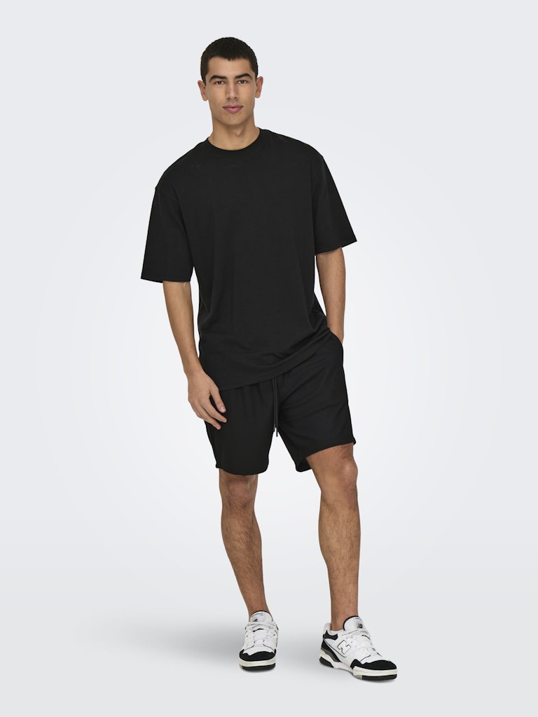 Only & Sons Herren Shorts Black