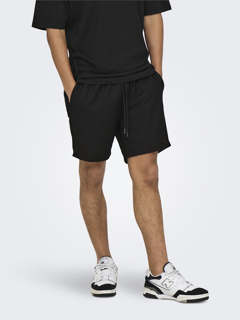 Only & Sons Herren Shorts Black