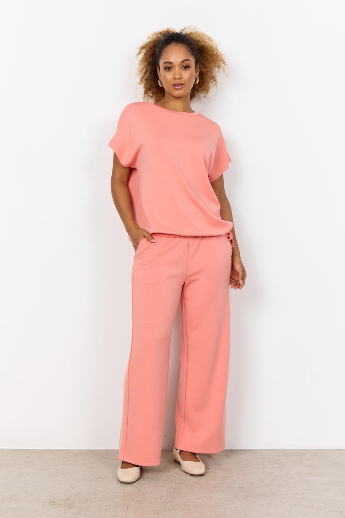 Soya Concept Damen T-Shirts Peach Pink