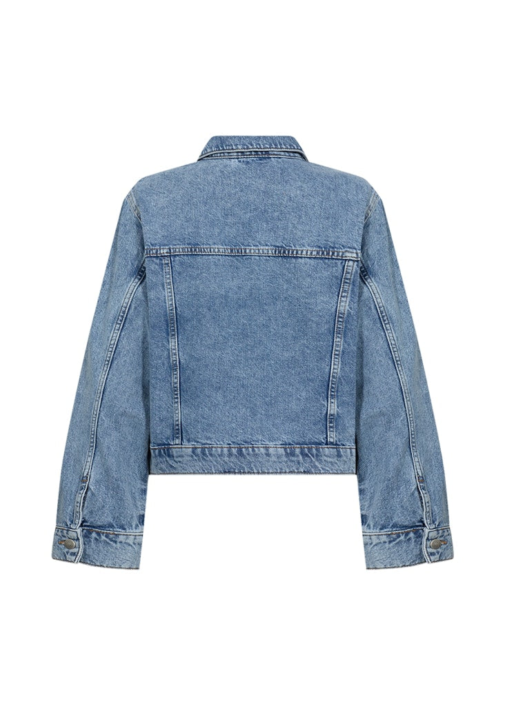 Soya Concept Damen Jacken Medium Blue Den