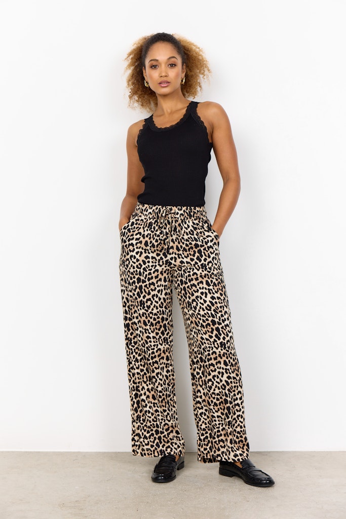 Soya Concept Damen Hosen Sand Combi