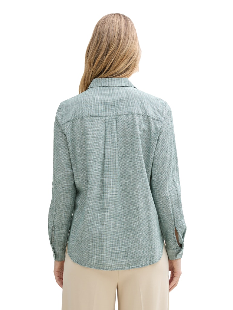Tom Tailor Damen Blusen Explorer Green