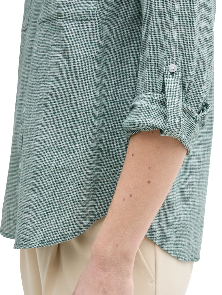 Tom Tailor Damen Blusen Explorer Green