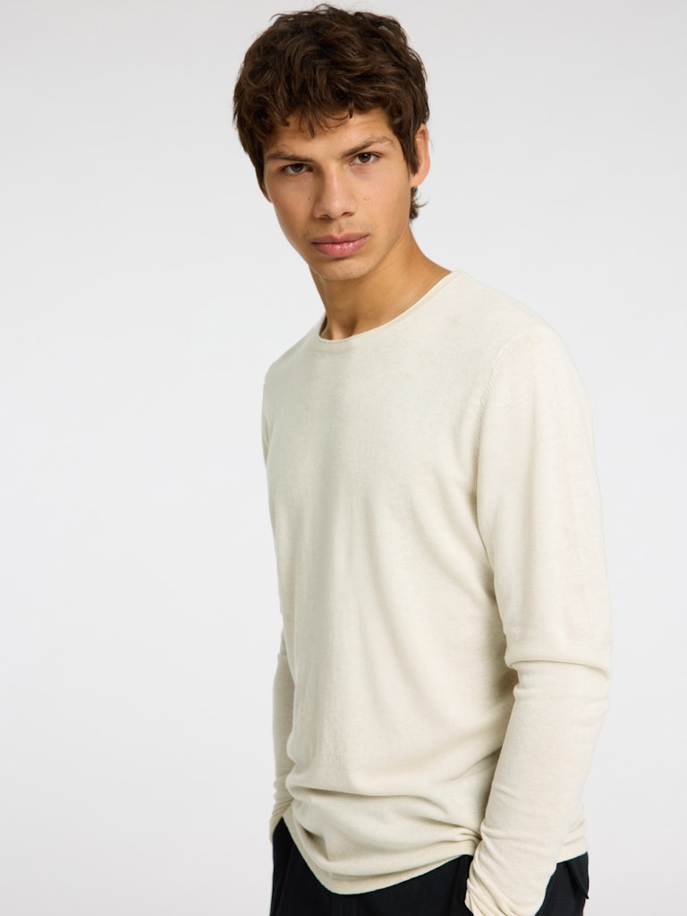 Selected homme Herren Pullover Oatme