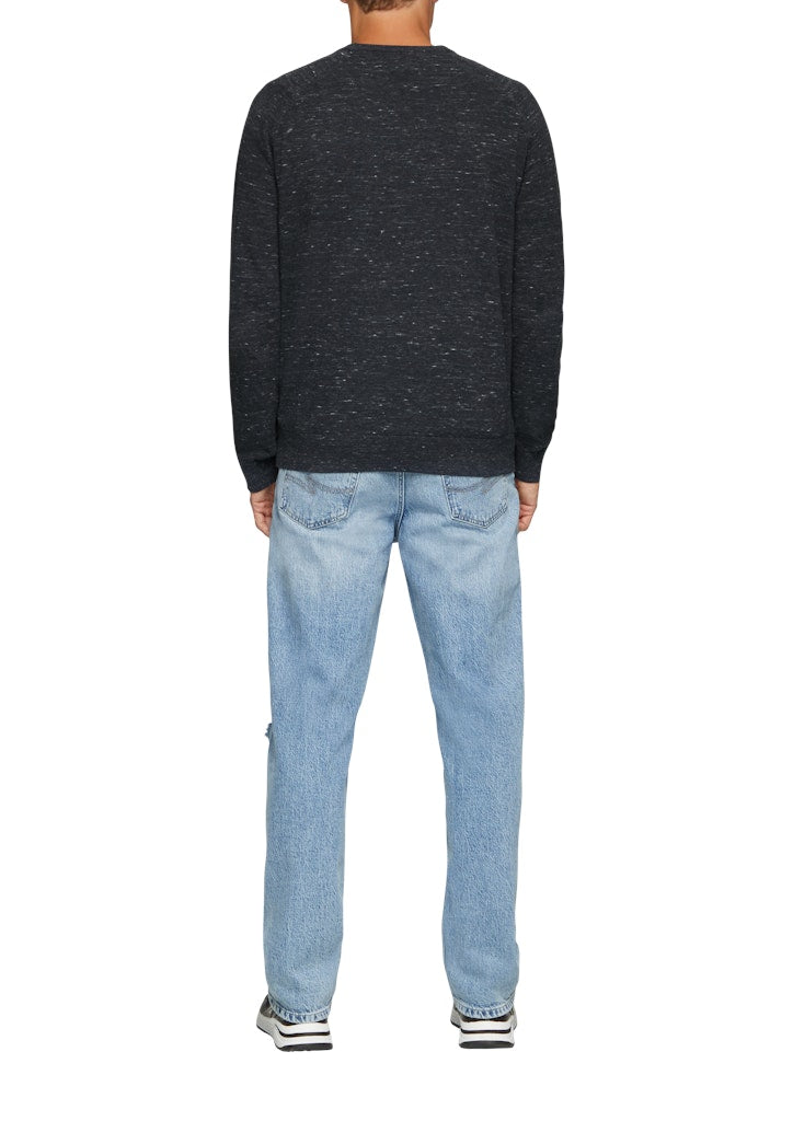 QS by S.Oliver Herren Pullover Blue