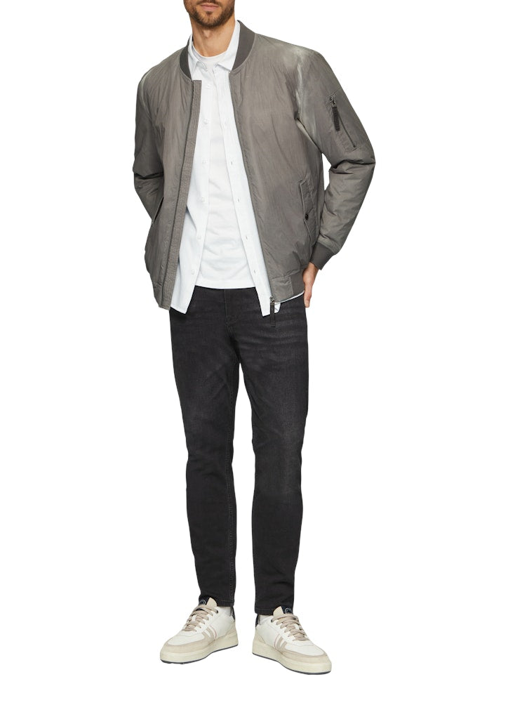 S. Oliver red Herren Hemden lang White