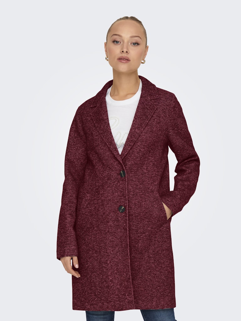 Only Damen Mäntel Cabernet/Melang