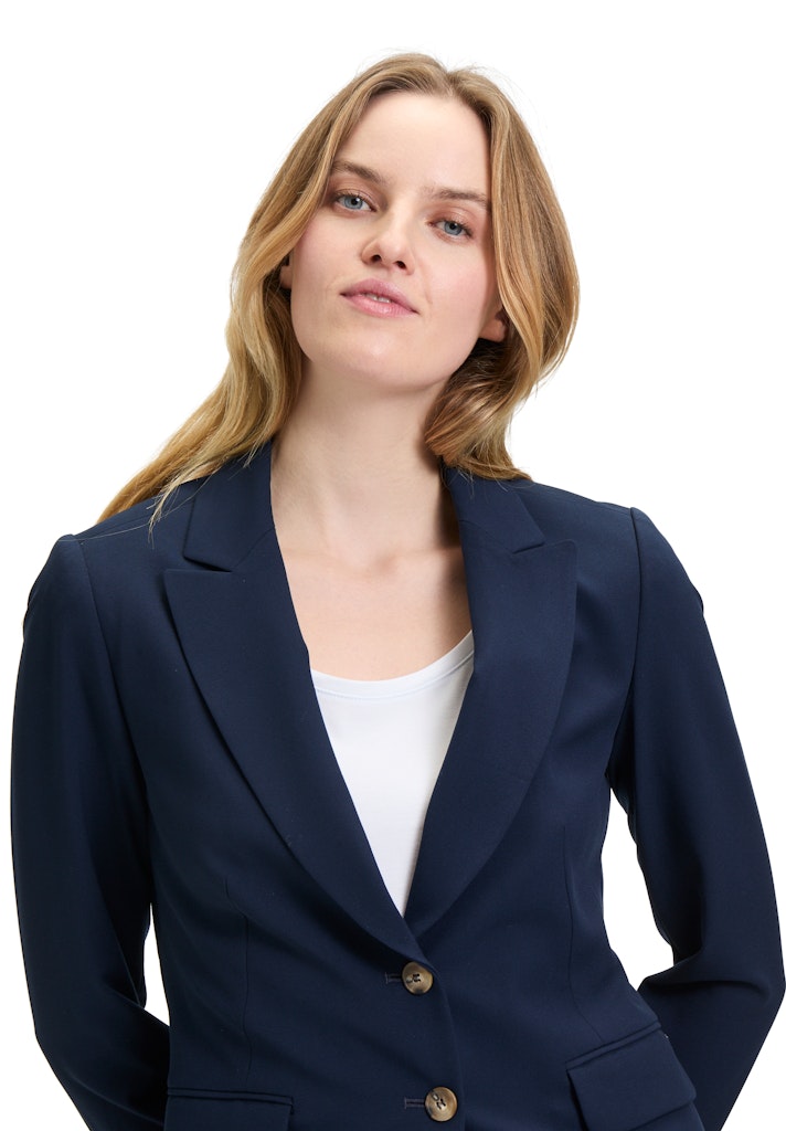 Betty & Co Damen Blazer Navy Blue