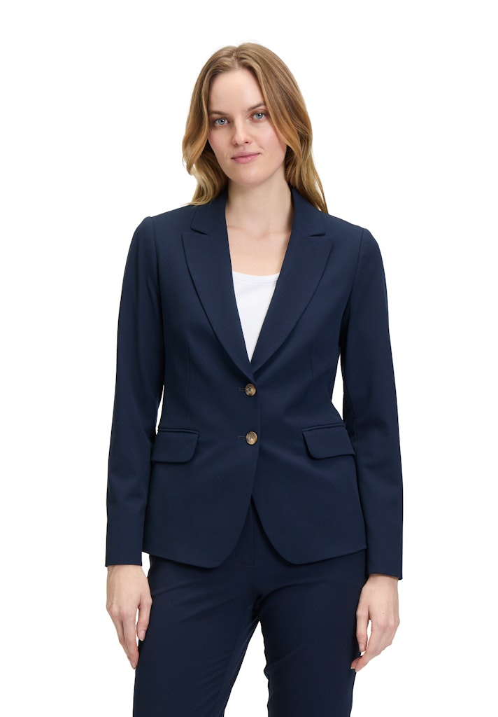Betty & Co Damen Blazer Navy Blue