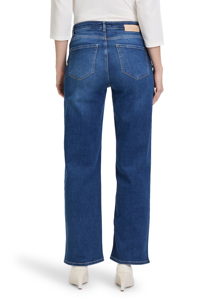 Betty & Co Damen Hosen Blue Denim
