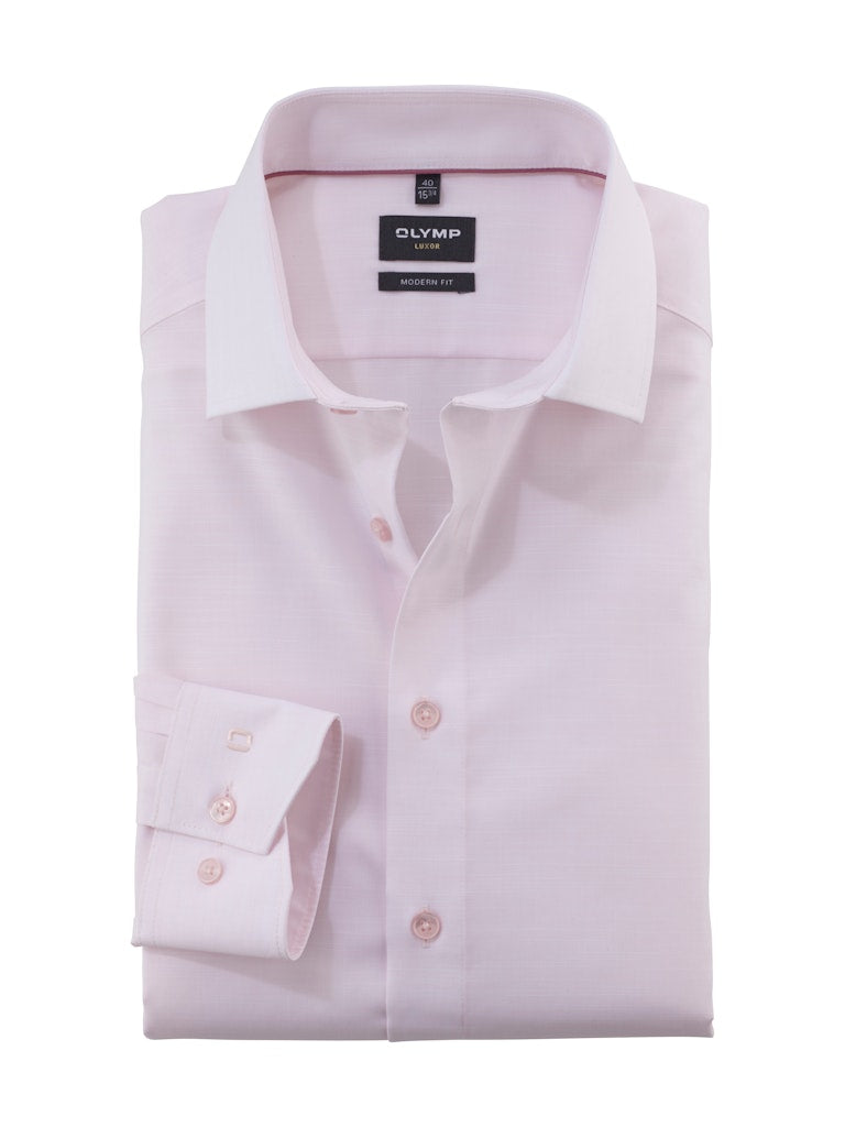 Olymp Herren Hemden lang Hellrose