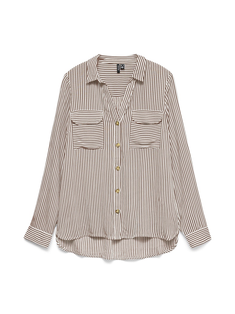 Vero Moda Damen Blusen Brown Lentil/Sn