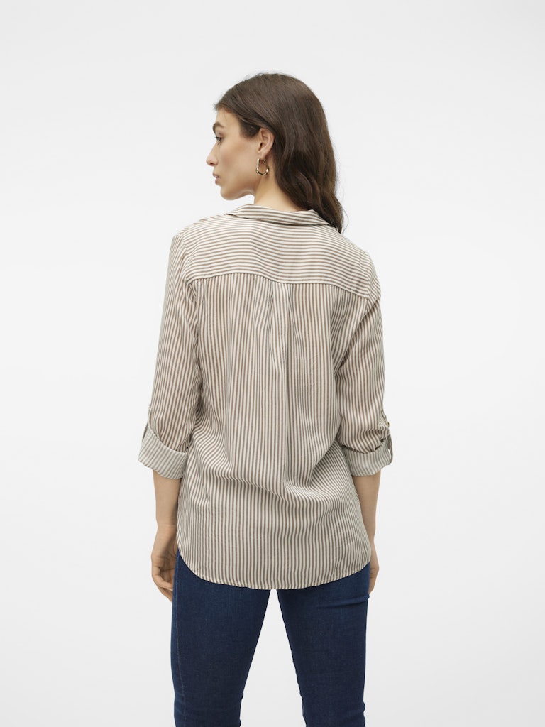 Vero Moda Damen Blusen Brown Lentil/Sn