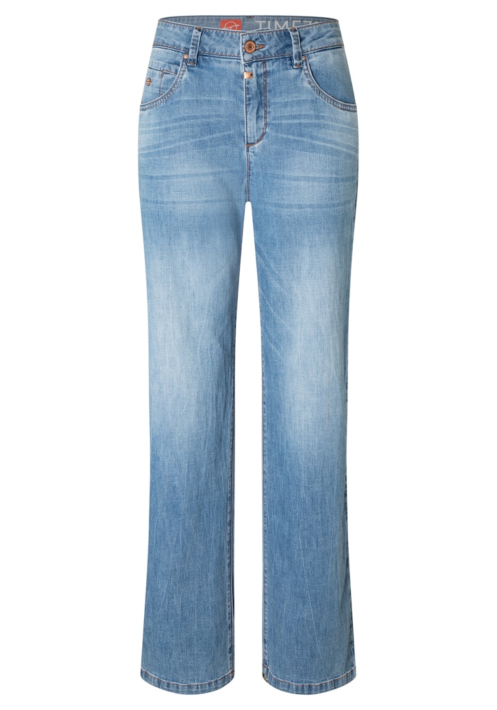Timezone Damen Jeans Mid Olymp