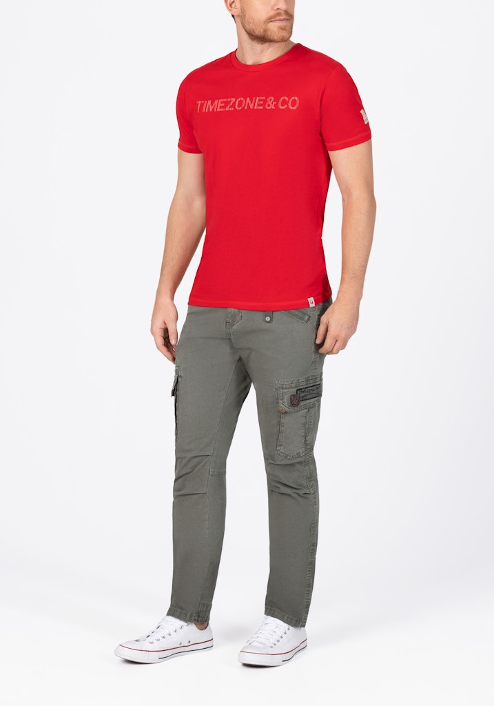 Timezone Herren Hosen Washed Met