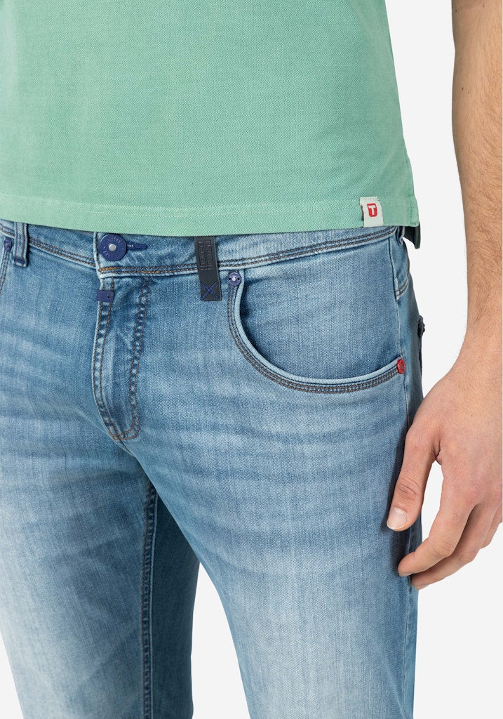 Timezone Herren Hosen Cool Blue