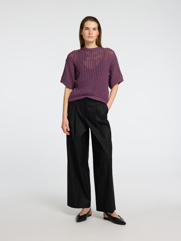 Selected Femme Damen Pullover Plum Perfect/Fi