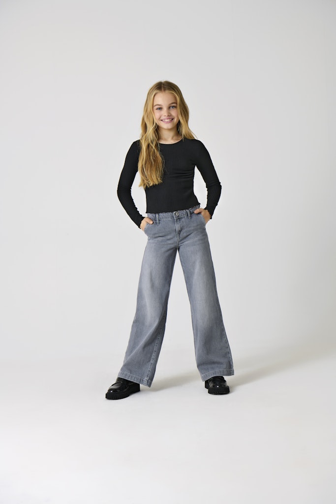 Only Mädchen Hosen, Jeans & Leggings Medium Grey Den