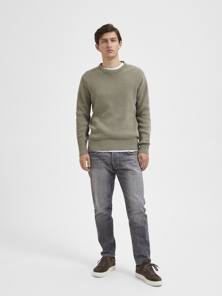 Selected homme Herren Pullover  Vetiver
