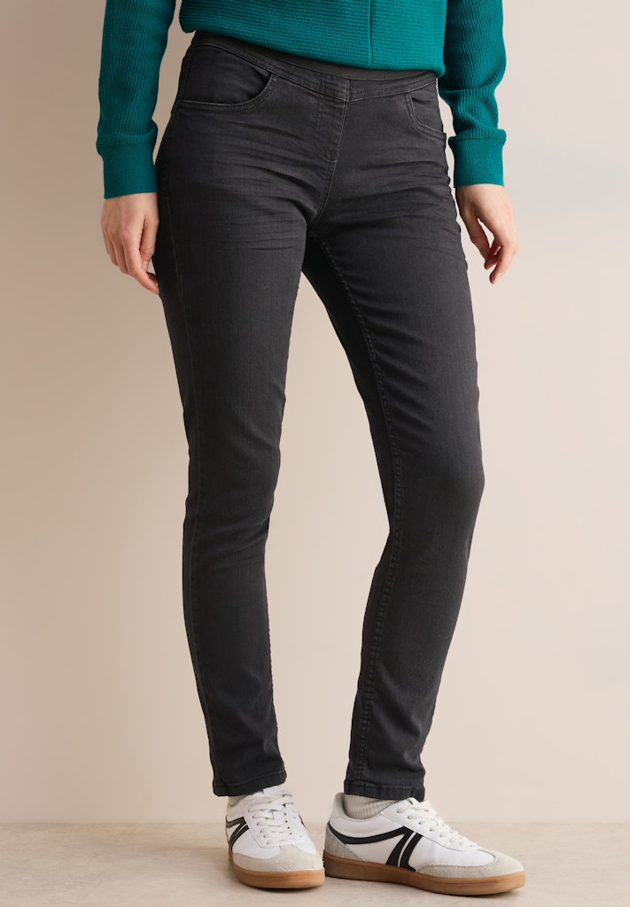 Cecil Damen Hosen Black Use