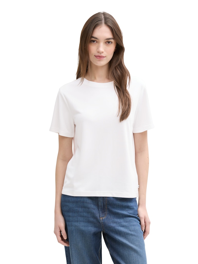 Tom Tailor denim Damen T-Shirts White