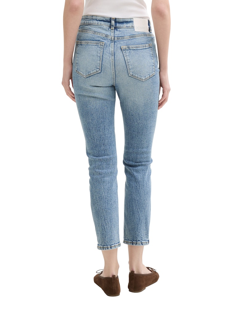 Tom Tailor denim Damen Hosen Used Mid Stone