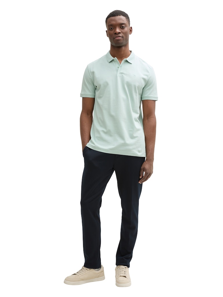 Tom Tailor denim Herren Polo-Shirts Sea Foam
