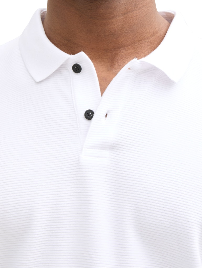 Tom Tailor denim Herren Polo-Shirts White