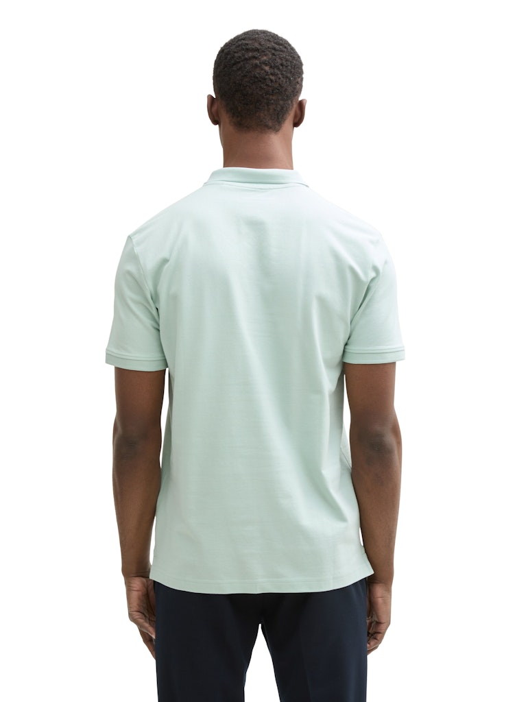 Tom Tailor denim Herren Polo-Shirts Sea Foam