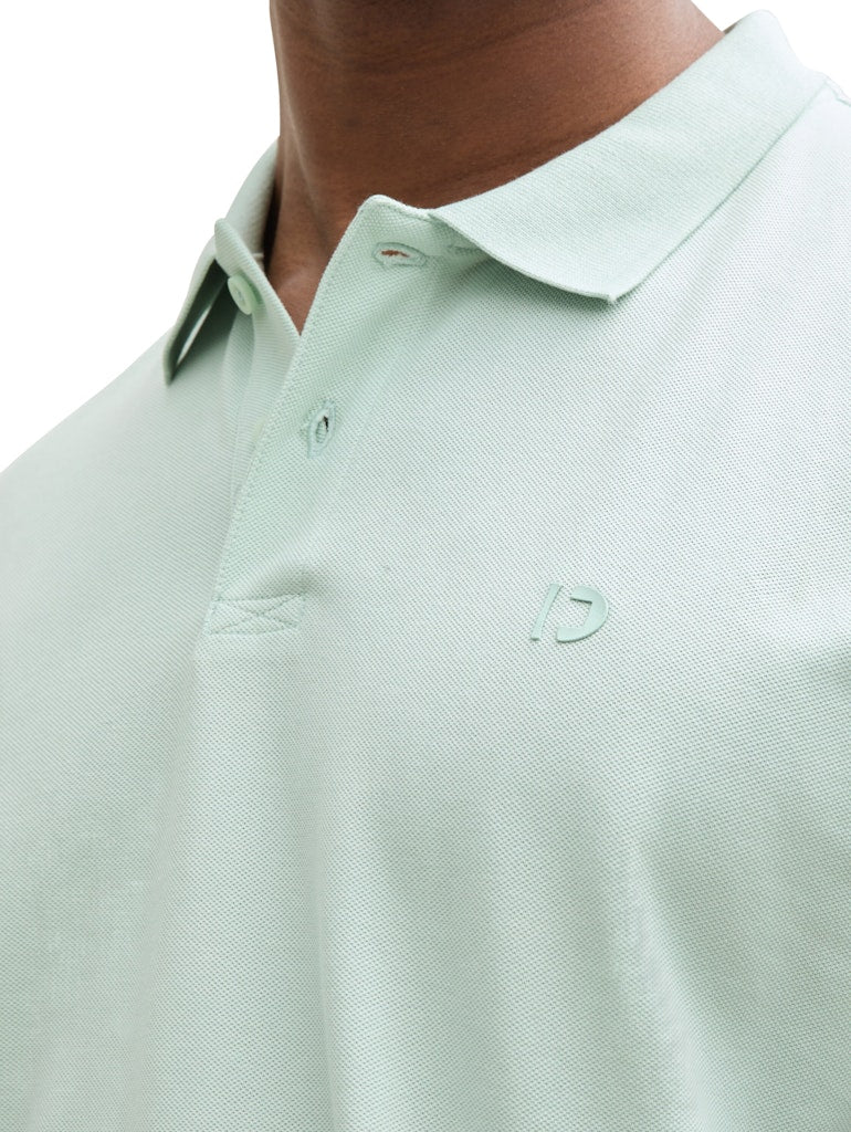 Tom Tailor denim Herren Polo-Shirts Sea Foam