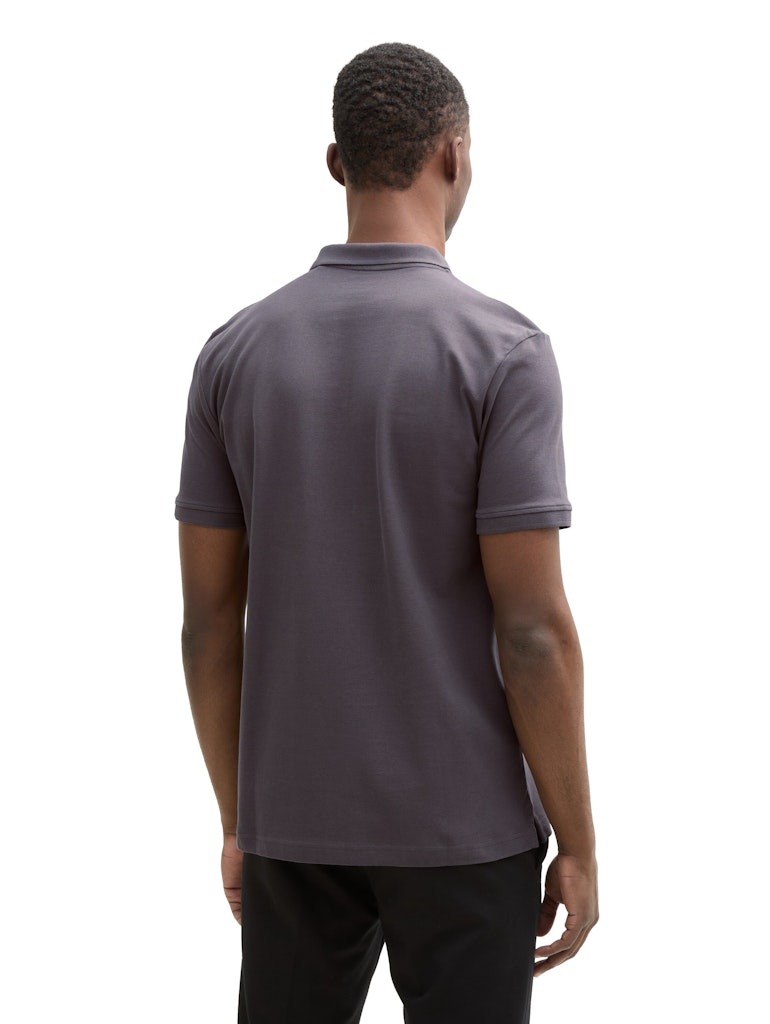 Tom Tailor denim Herren Polo-Shirts Pavement Grey