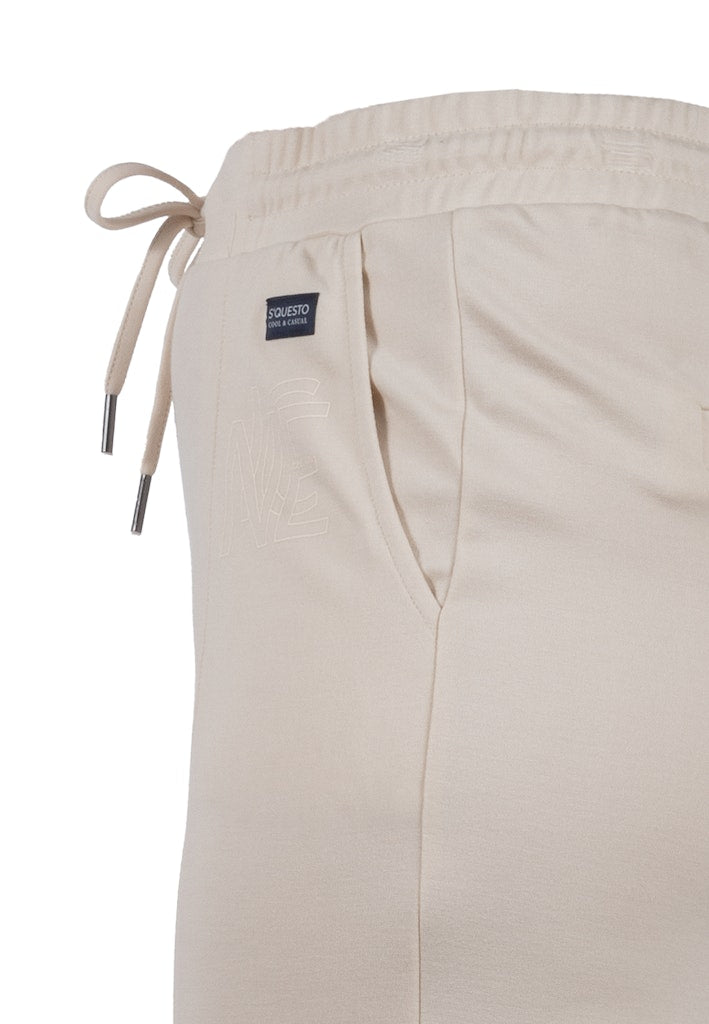 Soquesto Damen Hosen Creme