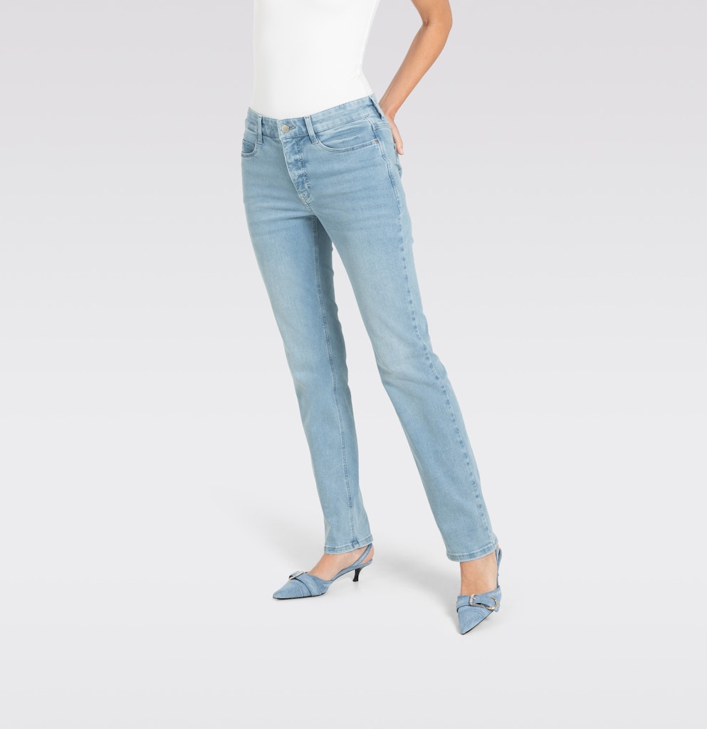 Mac Damen Jeans Aqua Blue Rando