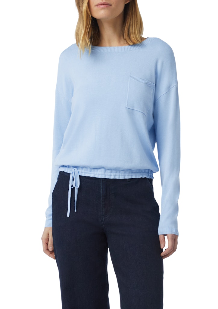 Comma Damen Pullover Blue