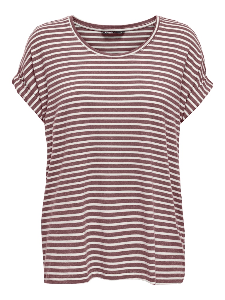 Only Damen T-Shirts Rose Brown/Clou