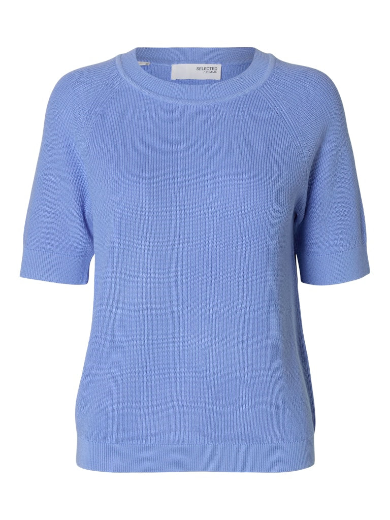 Selected Femme Damen Pullover Cornflower Blue