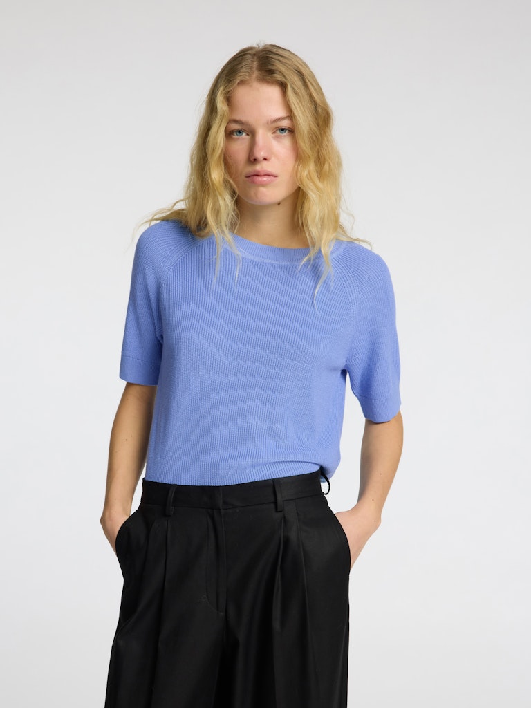 Selected Femme Damen Pullover Cornflower Blue