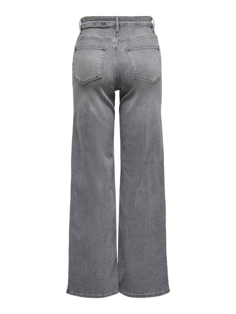 Only Damen Jeans Light Grey Deni