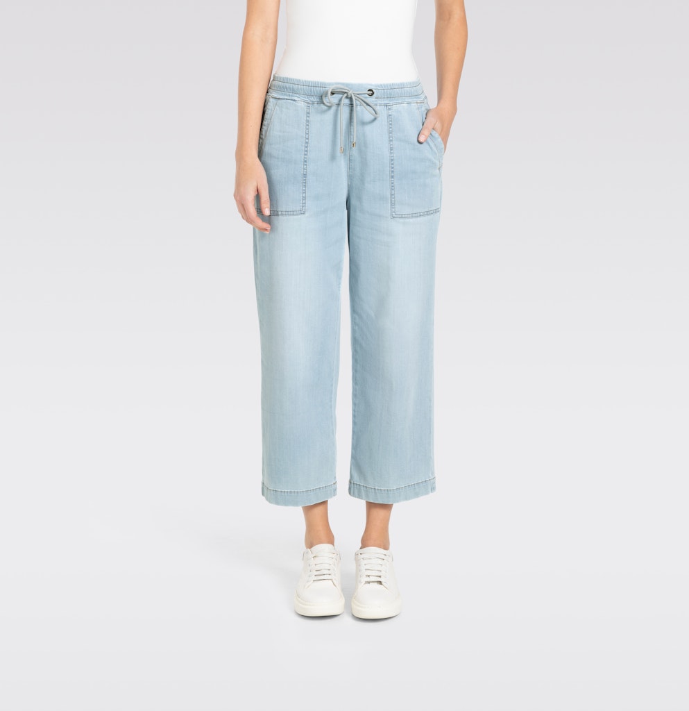 Mac Damen Jeans Light Blue Sea