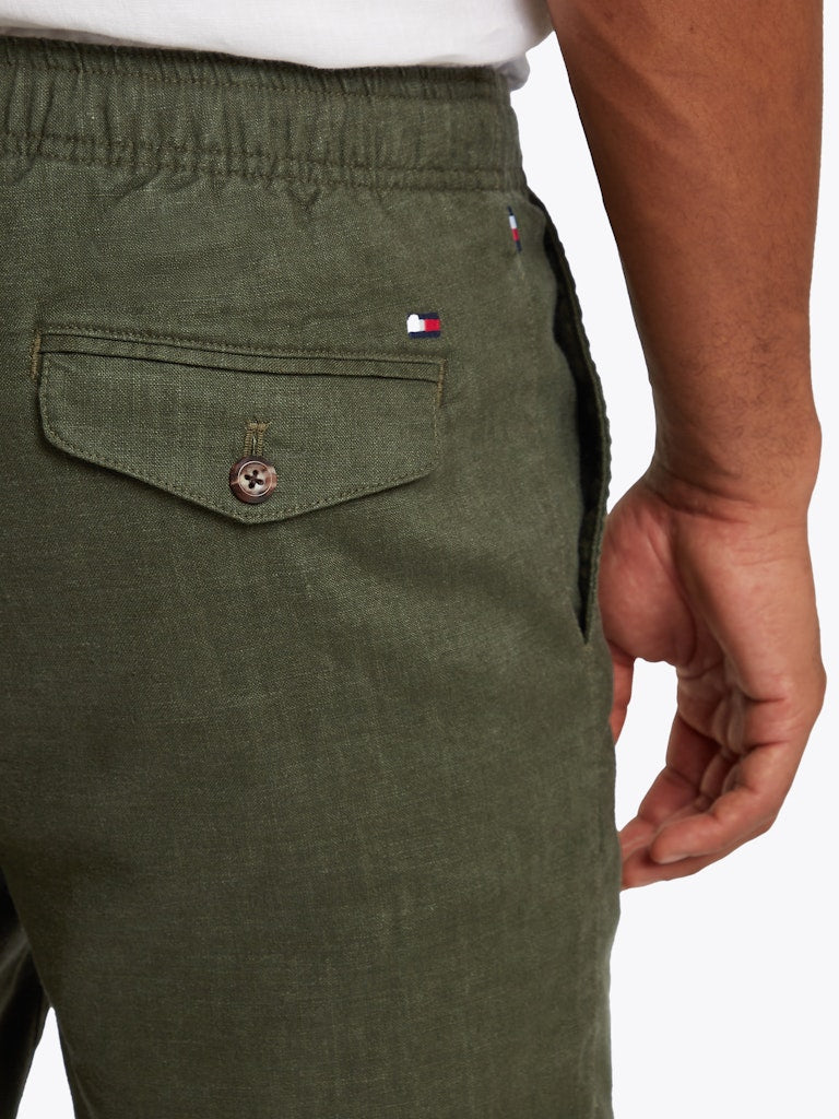 Tommy Hilfiger Herren Shorts Rbn Khaki