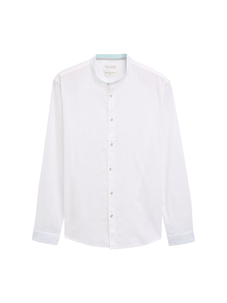 Tom Tailor Herren Hemden lang White