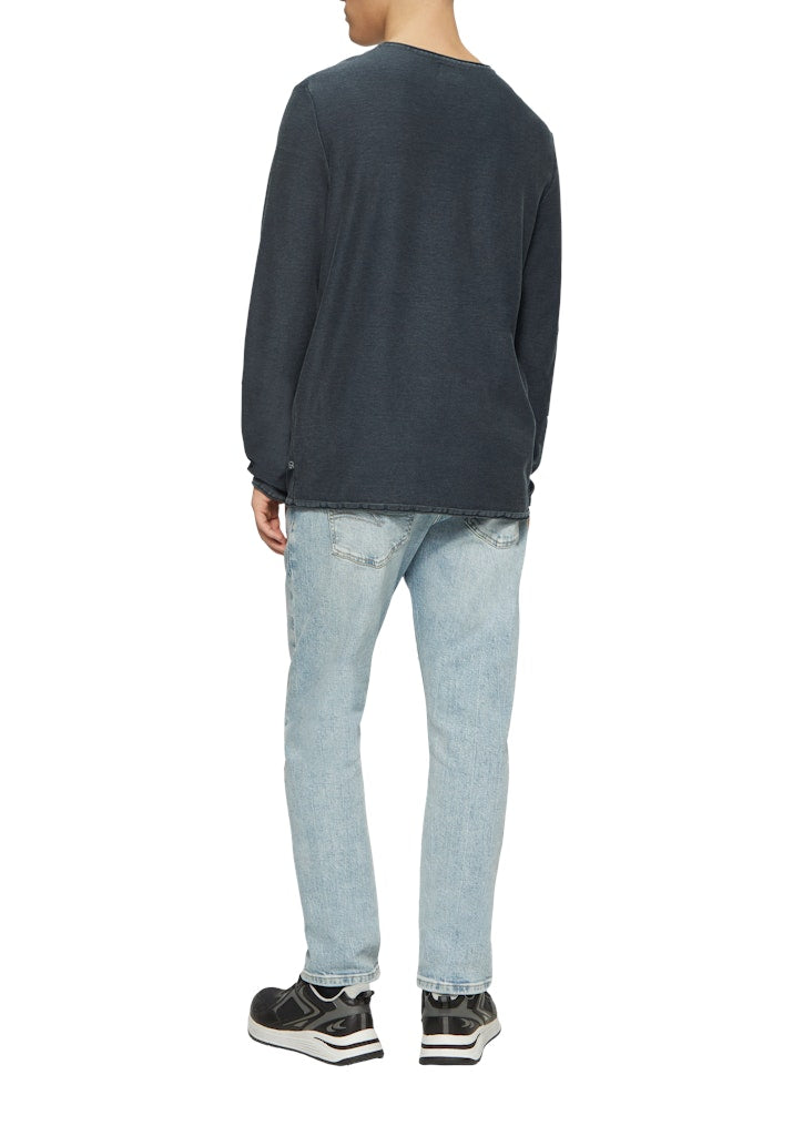 QS by S.Oliver Herren Pullover Blue