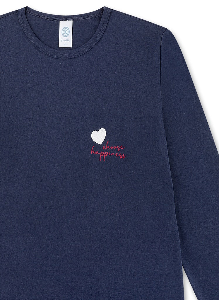 Sanetta Mädchen Nachtwäsche Nordic Blu